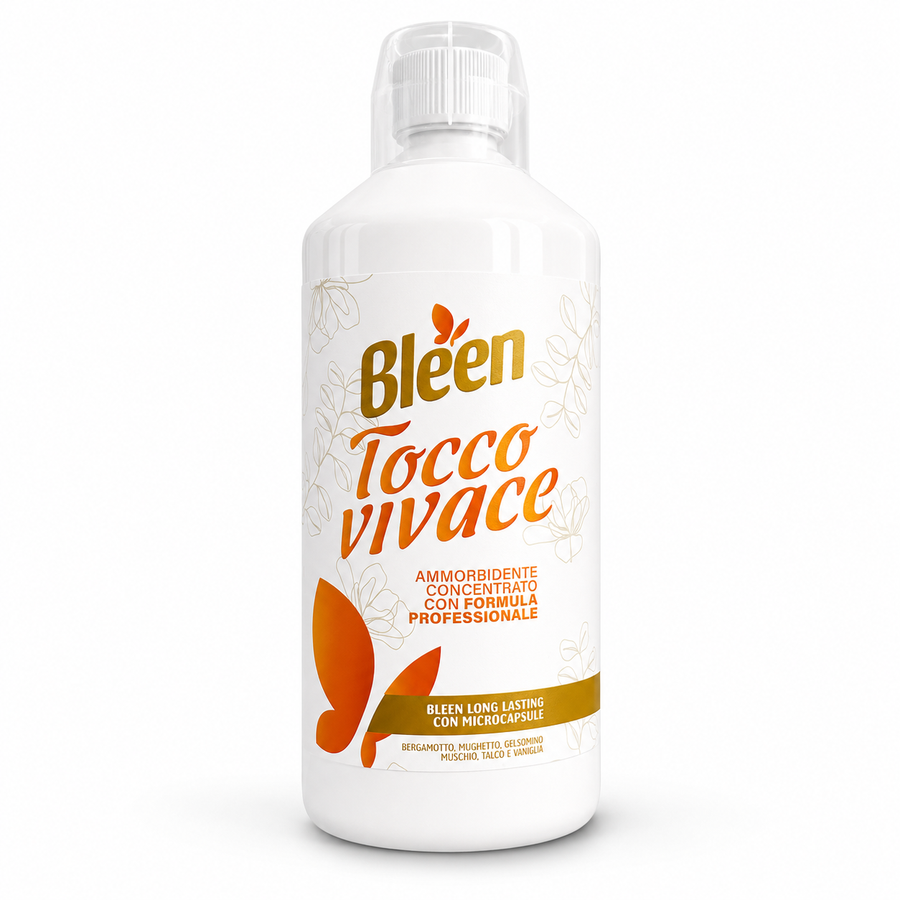Bleen ammorbidente concentrato microincapsulato con formula professionale Tocco vivace NEW FORMULA